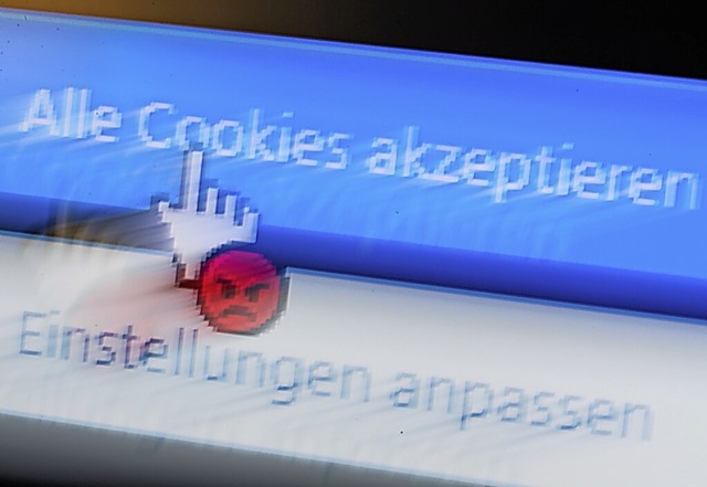 Die Cookie-Frage nervt bisweilen.  | Foto: Lino Mirgeler (dpa)