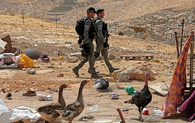 Wohin der Weg Israels geht, ist noch o...hen von einer &#8222;neuen ra&#8220;.  | Foto: HAZEM BADER (AFP)