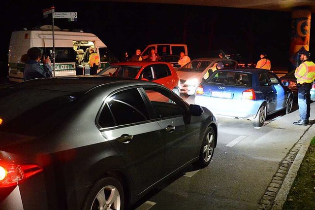 Razzia in Friedlingen: So machte die Polizei Druck aufs kriminelle Milieu.  | Foto: Hannes Lauber