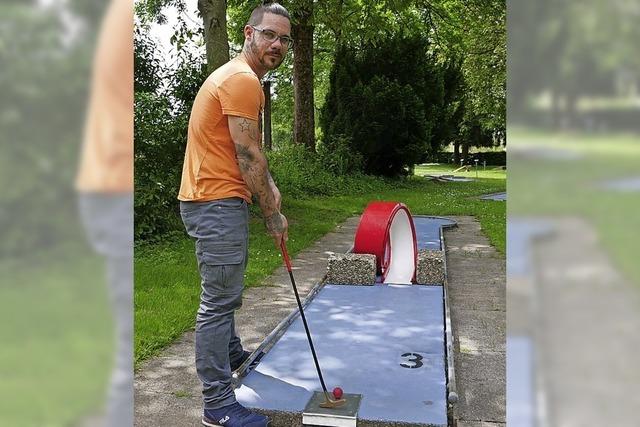 Minigolfplatz ist wieder geffnet