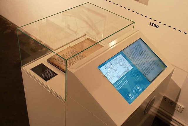 ber 650 Jahre liegen hier beieinander... durch digitale Mittel lesbar gemacht.  | Foto: Stadtmuseum