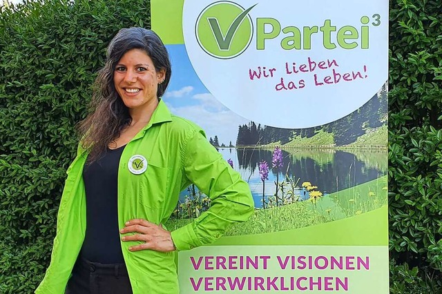 Viola Stocker, Kandidatin fr die Bundestagswahl im Wahlkreis Lrrach-Mllheim  | Foto: Daniela Hohler/V-Partei