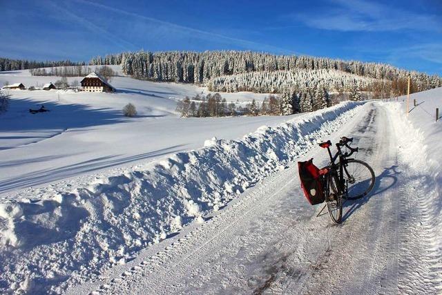 Bei jedem Wetter auf der Strae unterwegs