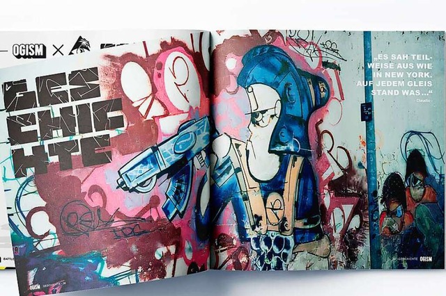 Im Heft &#8222;Ogism&#8220; werden Graffitiknstler vorgestellt.  | Foto: Ogism