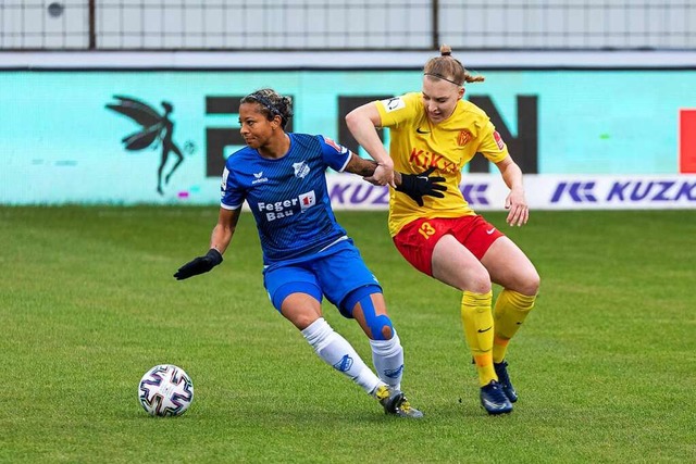 Wer darf nach dem letzten Spieltag jub...der Maike Berentzen und der SV Meppen?  | Foto: Eibner-Pressefoto via www.imago-images.de