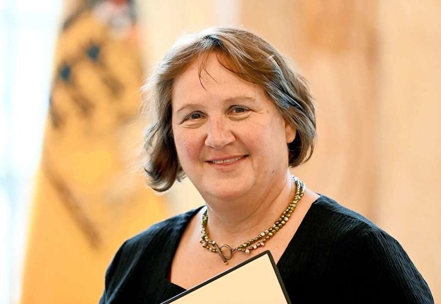 Die neue Kultusministerin Theresa Schopper  | Foto: Bernd Weissbrod (dpa)