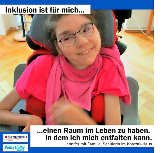 Jennifer aus Emmendingen ist Teil eine...des Parittischen Wohlfahrtsverbandes.  | Foto: Privat