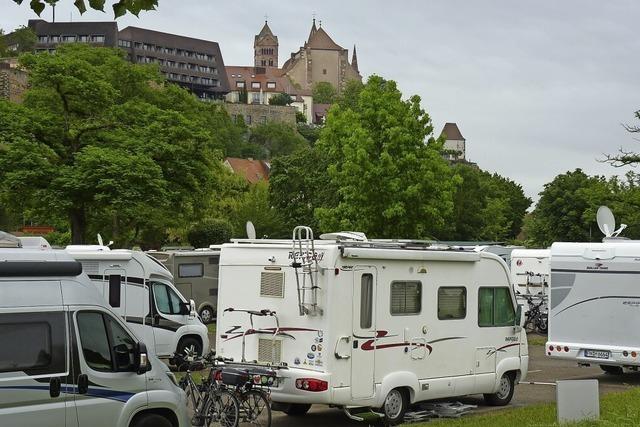 Camping mit Münsterblick