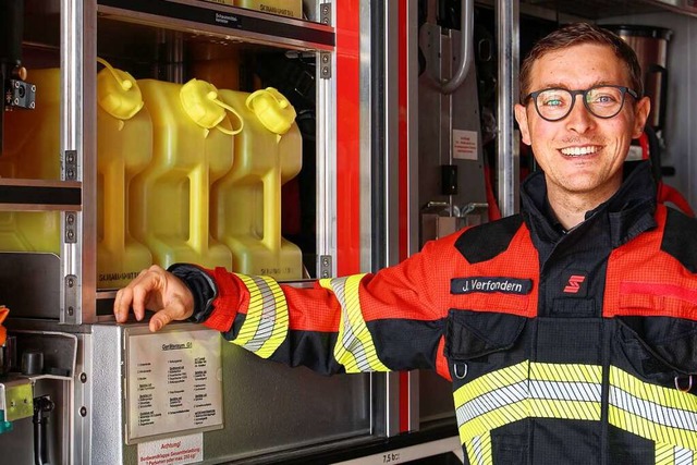 Jochen Verfondern ist neuer Abteilungskommandant der Feuerwehr in Endingen.  | Foto: Ruth Seitz