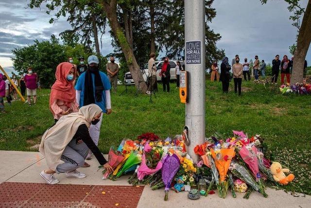 Mann tötet vier Angehörige von muslimischer Familie bei Auto-Angriff in Kanada