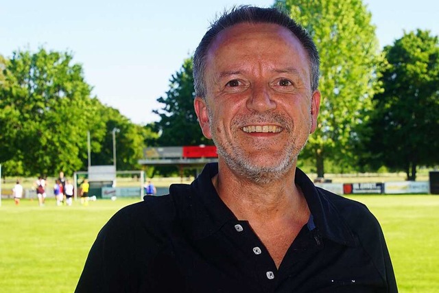 Klaus Dieter Nicola fhrt seit Juli 2020 den FC Weisweil.  | Foto: Ilona Huege