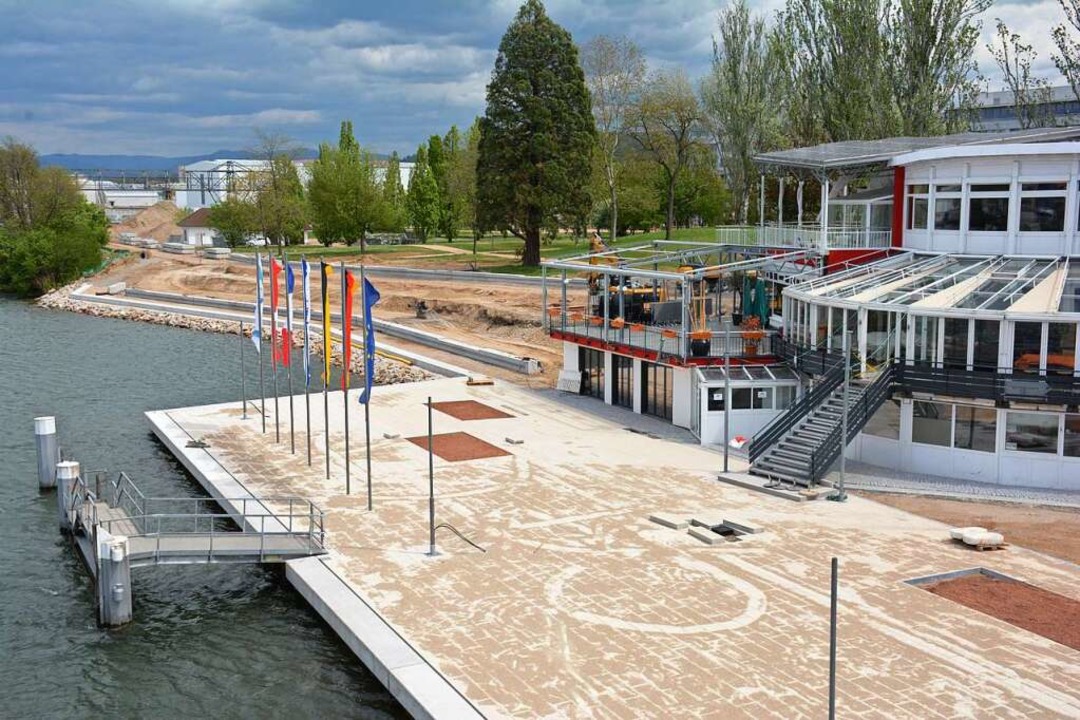 Der Rheinpark in Friedlingen wurde neu gestaltet.  | Foto: Hannes Lauber