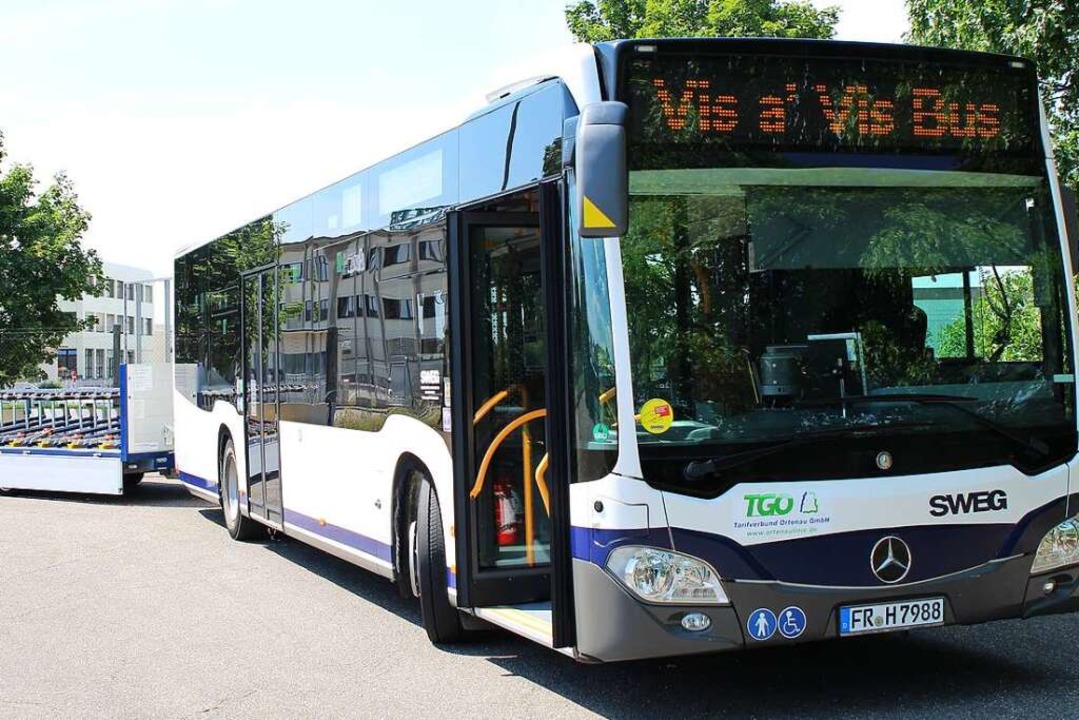 Der Bus verbindet das Elsass mit der Ortenau.  | Foto: SWEG