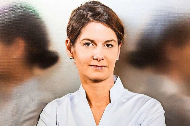 Tanit Koch hat auch Fernseherfahrung.  | Foto: Michael Kappeler (dpa)