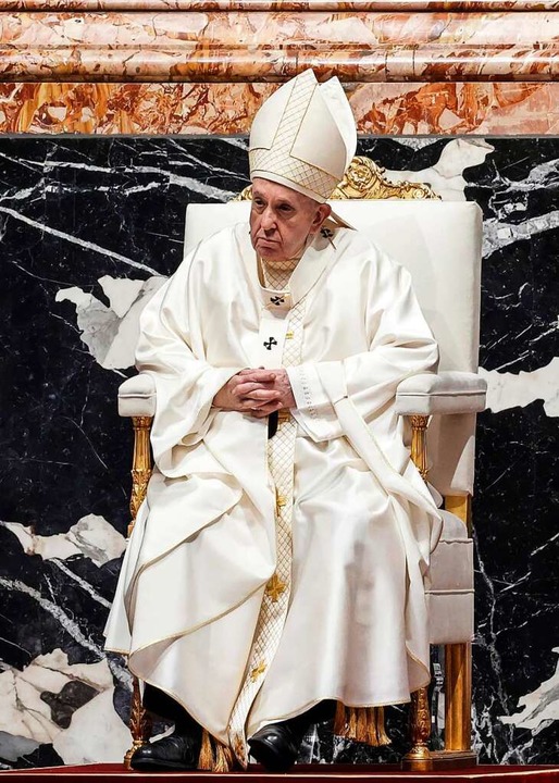 Der Papst muss über das Rücktrittsangebot des Kardinals entscheiden.  | Foto: Giuseppe Lami (dpa)