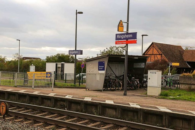 Vor allem das Umfeld des Bahnhalts in ...heim soll deutlich aufgewertet werden.  | Foto: Sandra Decoux-Kone