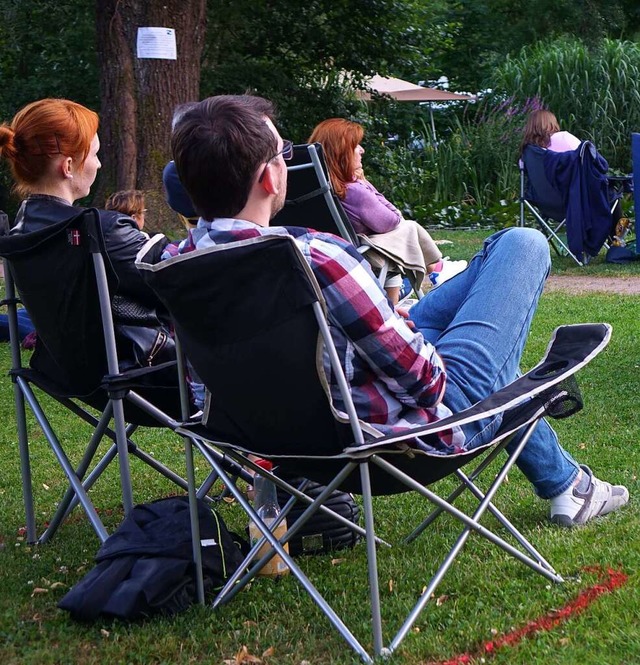 Die Klappstuhlkonzerte im Wehrer Ludingarten werden neu aufgelegt.    | Foto: Roswitha Frey