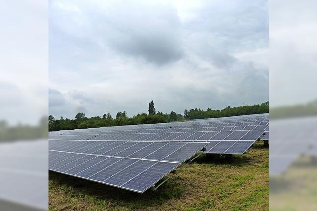 Solarpark in Hnner mglich