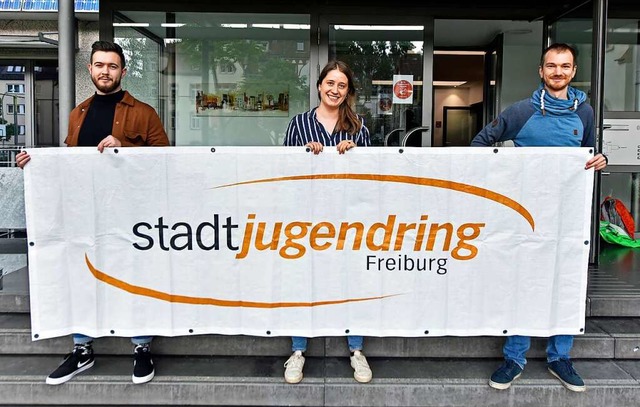 Im Stadtjugendring Freiburg engagieren... Veronika Honermann und Ludwig Striet.  | Foto: Michael Bamberger