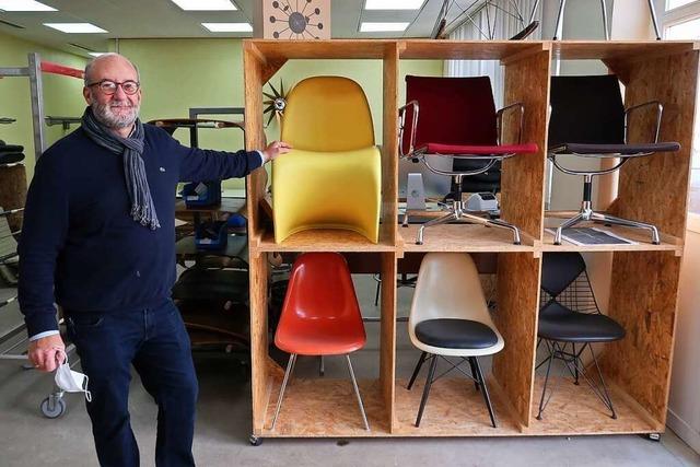Breisacher restauriert wertvolle Designer-Möbel aus der ganzen Welt