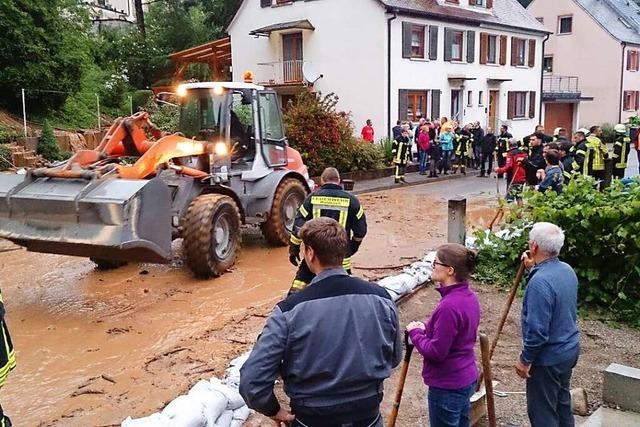 Evakuierung mit Vierlingen: Wie eine Familie den Hangrutsch in Waldkirch erlebte