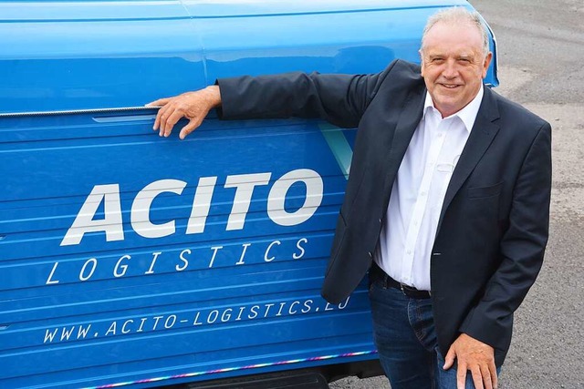 Dietmar Kutta, der scheidende  Geschftsfhrer der Acito Logistics GmbH  | Foto: Hannes Lauber
