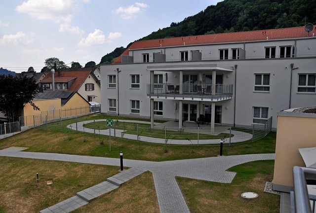 Bereit fr die ersten Gste: das neue Altenpflegeheim in Mnstertal.  | Foto: Rainer Ruther