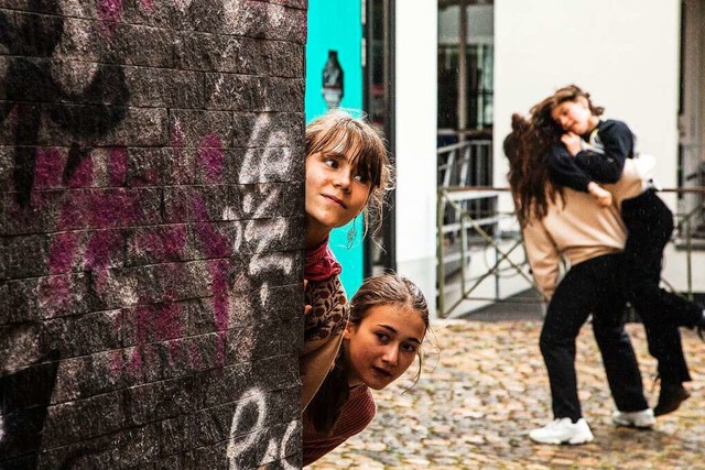 Nichts fr Bewegungsmuffel: Szene aus ...8220; mit der School of Life and Dance  | Foto: Katja Stepputat