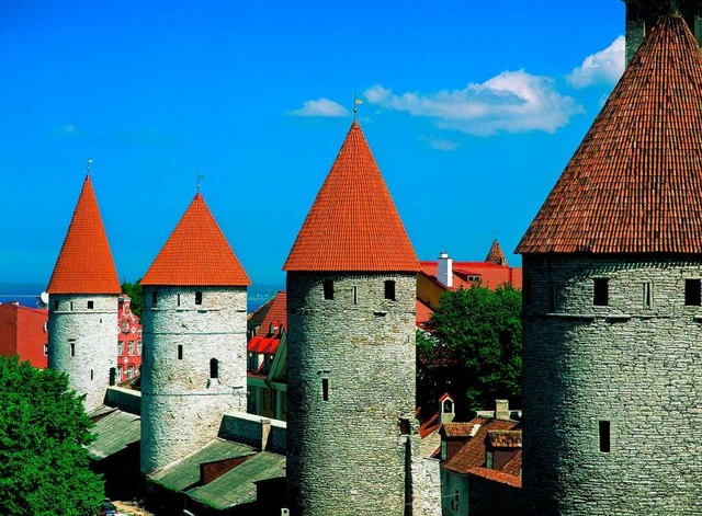 Historische Stadtbefestigung - Tallinn  | Foto: Baltikum Tourismus Zentrale