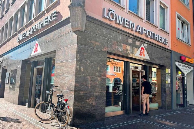 Die Lwen-Apotheke in Freiburg  | Foto: Carolin Buchheim