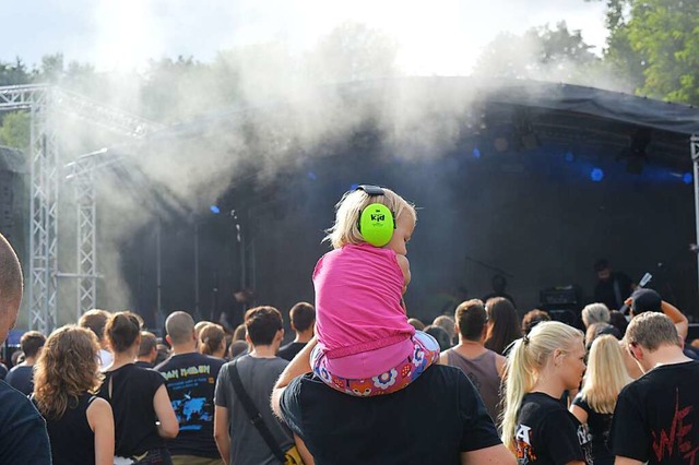 So schn voll kann das Heavy-Metal- Festival diesmal nicht mehr werden.  | Foto: Adrian Steineck