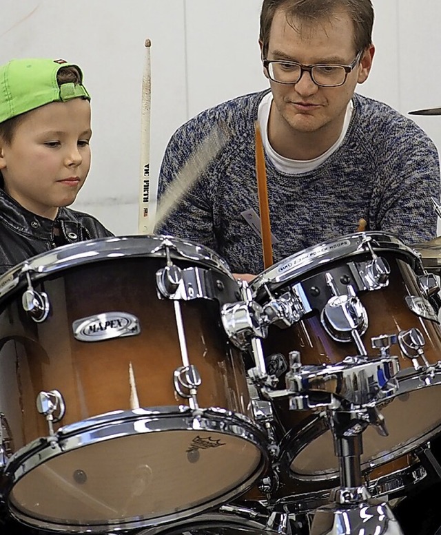 Ausprobieren heit das Motto bei einer Aktion der Musikschule  | Foto: Musikschule Offenburg