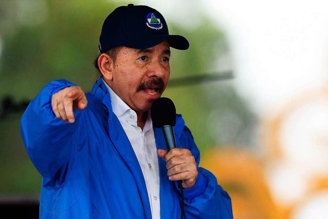 Diktator Daniel Ortega  | Foto: MARVIN RECINOS (AFP)