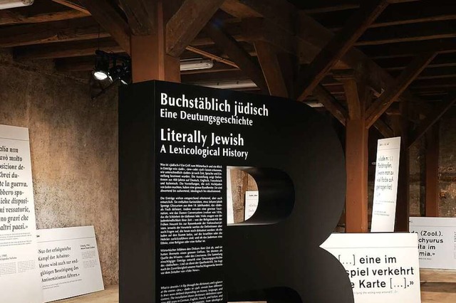 Einblick in die Pop-Up-Ausstellung &#8...hstblich jdisch&#8220; im neuen Haus  | Foto: Samuel Strssle, Studio Streberle, Basel
