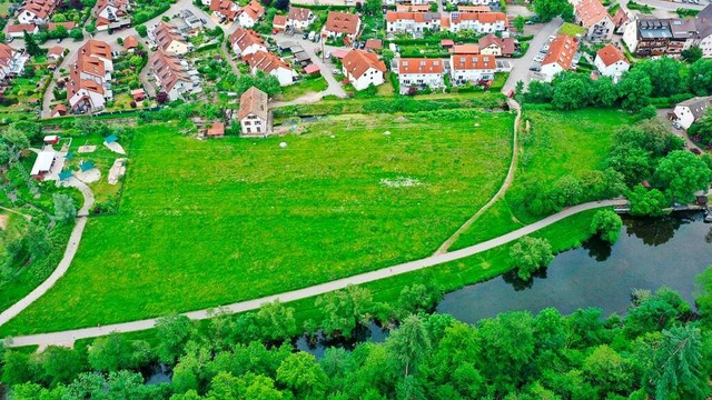 Eine Bebauung der Grnflche im Bremt ...eren Ausma ist erst einmal vom Tisch.  | Foto: Martin Klabund