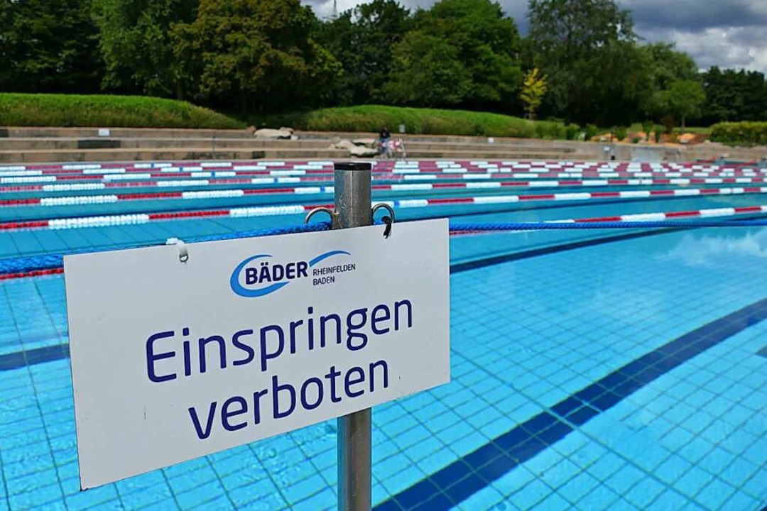 Das erste heiße Wochenende war ein Stresstest fürs Rheinfelder Freibad