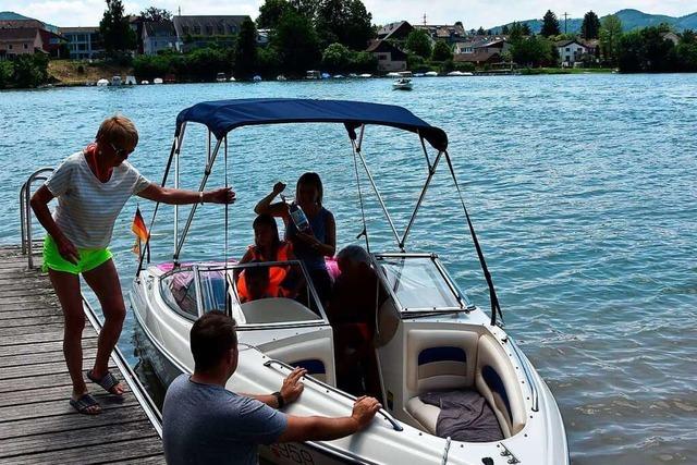 Auch beim Wassersport auf dem Hochrhein gelten die Corona-Regeln