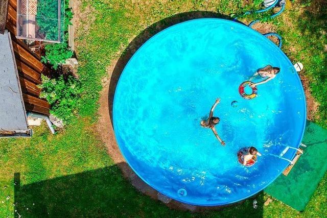 Wasserknappheit: Brger sollen sich melden, bevor sie ihre Pools fllen