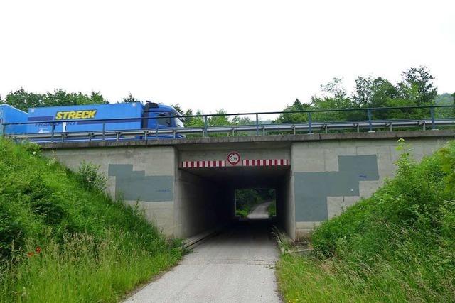 Schden an Autobahnbrcke bei Efringen-Kirchen laut Autobahngesellschaft kein Risiko