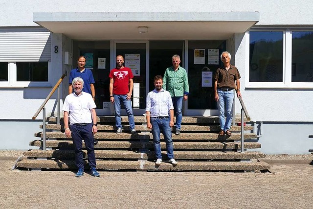 Marco Chiriatti, Martin Fischer, Joach...ude der Wabe in der Mauermattenstrae.  | Foto: Savanna Cosma