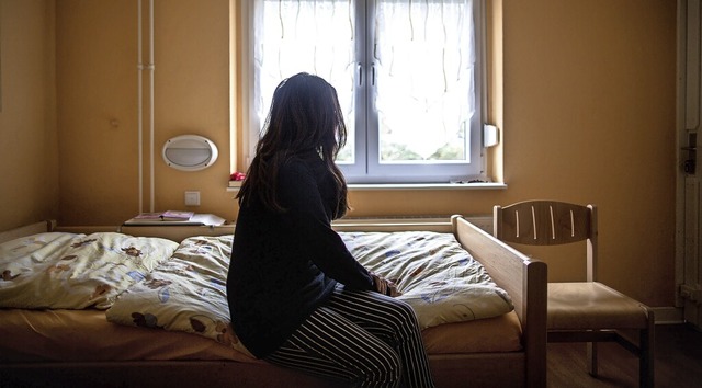 Im Frauen- und Kinderschutzhaus finden Frauen nach huslicher Gewalt Zuflucht.   | Foto: Maja Hitij (dpa)