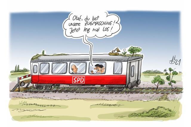 SPD-Wahlkampf-Idyll