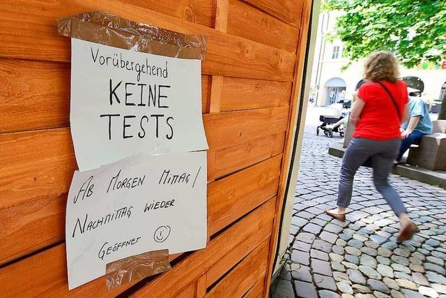 Gesundheitsamt kontrolliert 13 Testzentren in Freiburg – und schliet 10