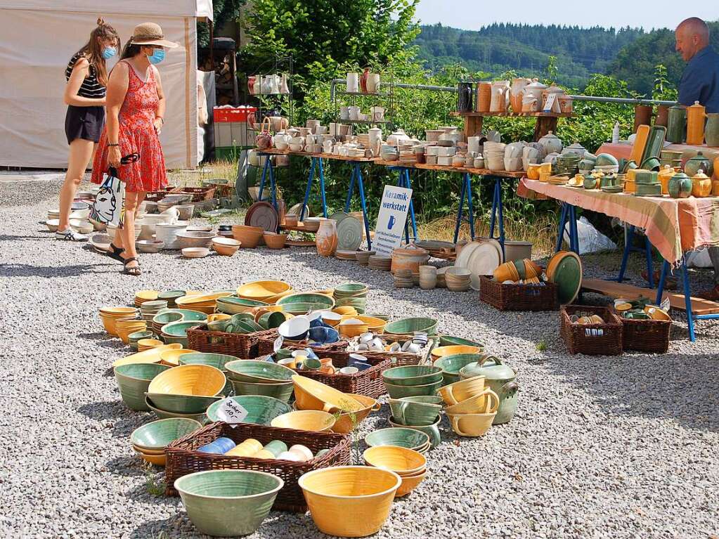 Kunsthandwerker und Knstler zauberten zusammen mit den Besuchern ein einzigartiges Ambiente.