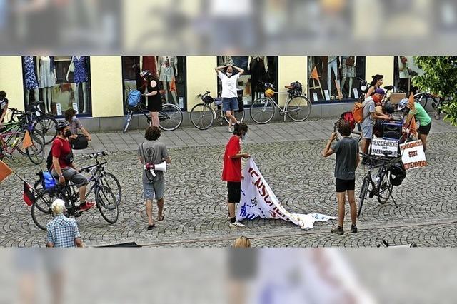 Protest gegen Innenministerkonferenz