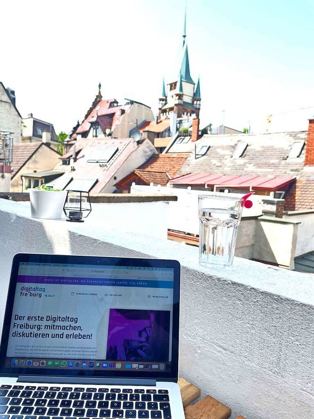 Freiburgs erster Digitaltag hie nicht... auch ausschlielich digital besuchen.  | Foto: Jenz Kitzler