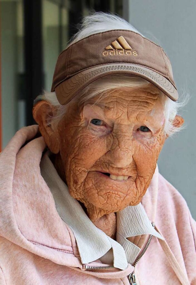 Emma Grlin wird 104 Jahre alt.  | Foto: Ralph Lacher