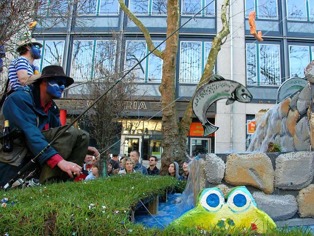 Blick ins Archiv 2007: Auch bei der Fasnacht waren die „Wiesionen“ Thema.