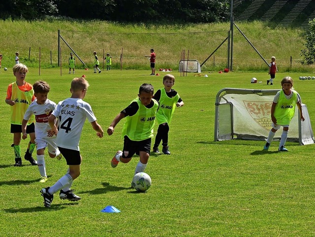 Fr die Kinder war das Fuballcamp ein...den Entbehrungen der Corona-Pandemie.   | Foto: Heinz und Monika Vollmar