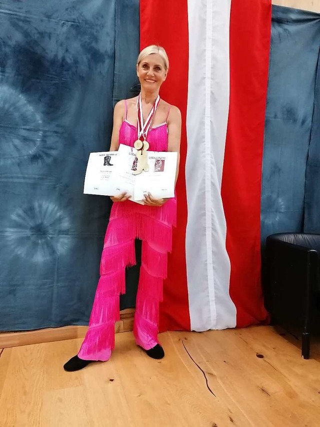 Karin Draxler rumte in Tirol gleich drei Preise ab.  | Foto: Nicole Hecht